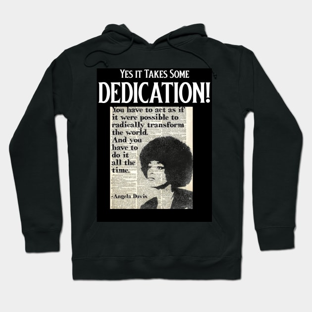 Angela Davis Hoodie by Black Expressions